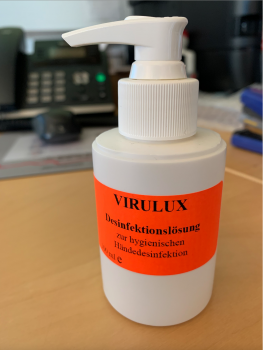 Virulux Desinfektionslösung zur hygienischen Händedesinfektion 100ml.